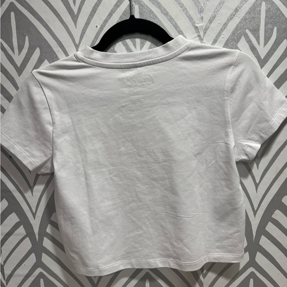 Hot Topic White Diet Coke Crop Top - Picture 3 of 4